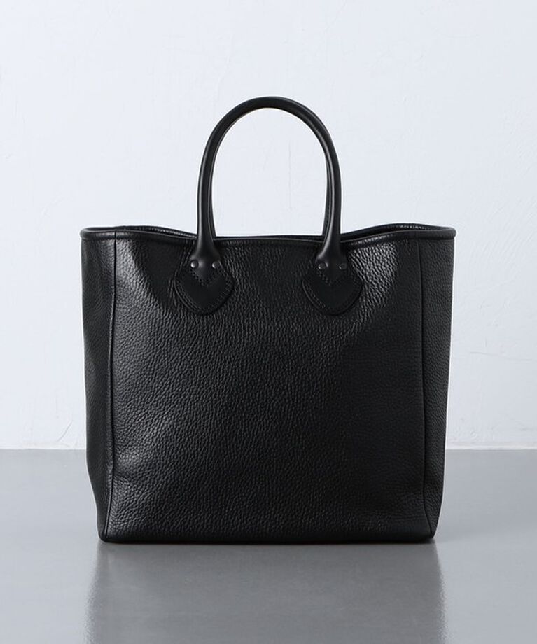 UNITED ARROWS「レザー トートバッグ S」|トートバッグ|BLACK