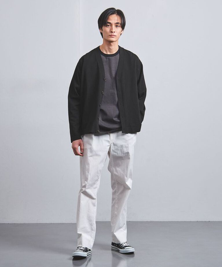 UNITED ARROWS「クレープ コットン カーディガン」|カーディガン|