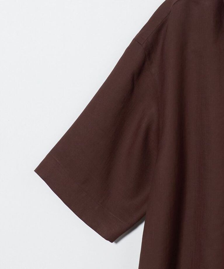 UNITED ARROWS「ツイル オープンカラー ショートスリーブシャツ」|シャツ・ブラウス|