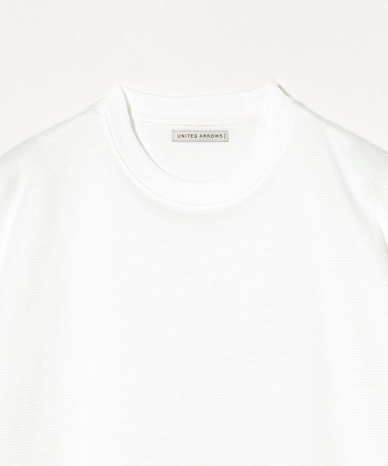 UNITED ARROWS「タック ジャージ Tシャツ」|Tシャツ・カットソー|