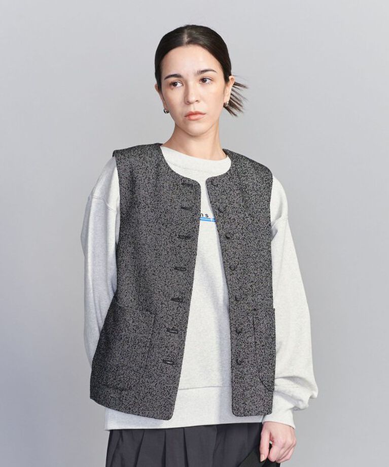 BEAUTY&YOUTH UNITED ARROWS「ツイードライク ベスト」|ベスト・ジレ|