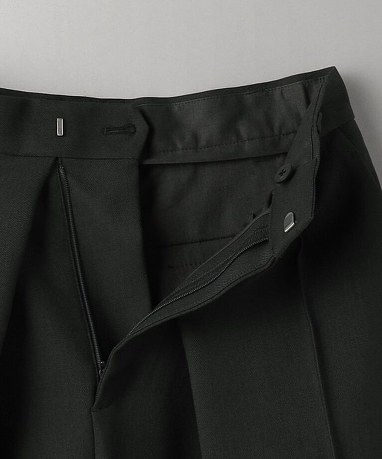 BEAUTY&YOUTH UNITED ARROWS「フロントタック ワイドパンツ」|チノ|
