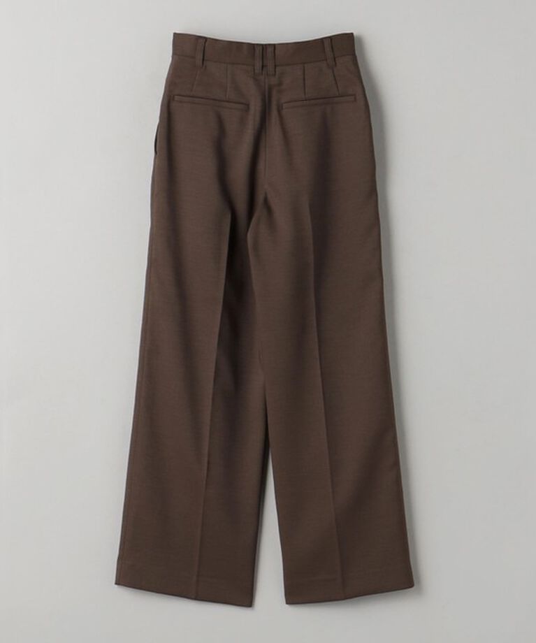 BEAUTY&YOUTH UNITED ARROWS「フロントタック ワイドパンツ」|チノ|