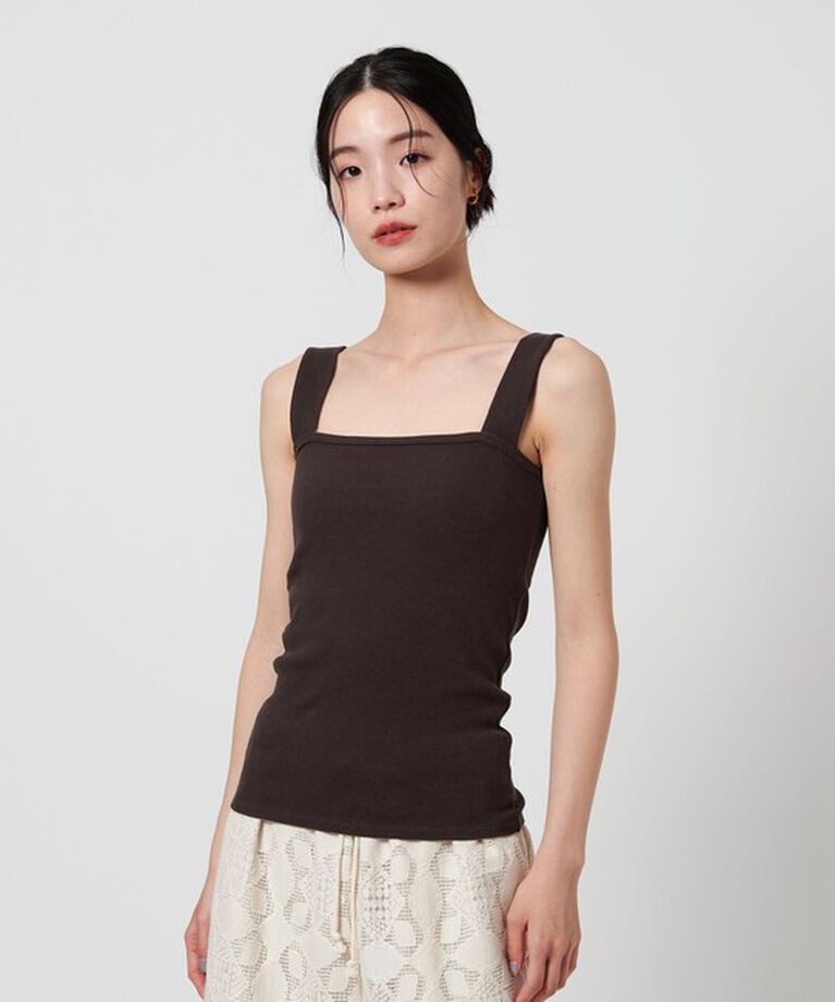 BEAUTY&YOUTH UNITED ARROWS「コットンブレンド ベア タンクトップ」|タンクトップ|