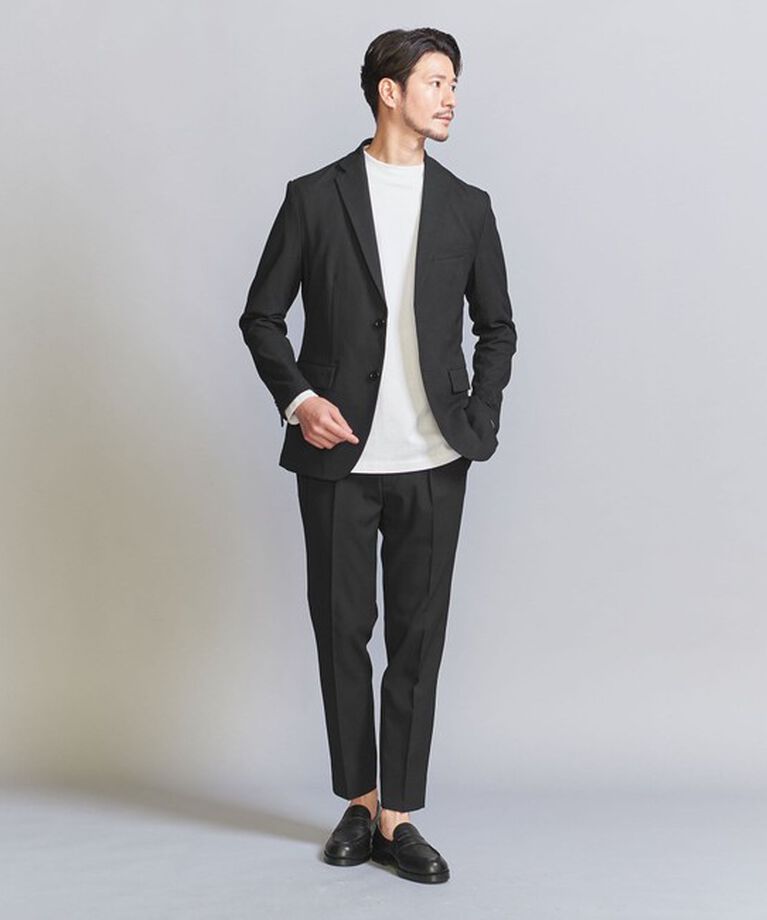 BEAUTY&YOUTH UNITED ARROWS「【WEB限定 WARDROBE SMART】ライト オックスフォード セットアップ/ジャケット＆イージーパンツ」|スーツ|
