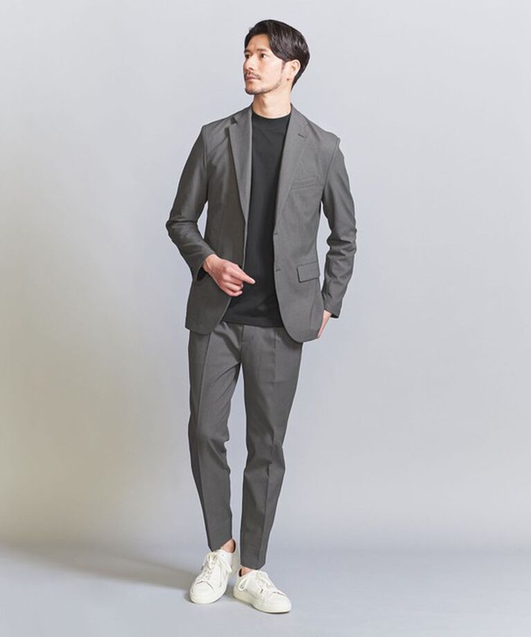 BEAUTY&YOUTH UNITED ARROWS「【WEB限定 WARDROBE SMART】ライト オックスフォード セットアップ/ジャケット＆イージーパンツ」|スーツ|