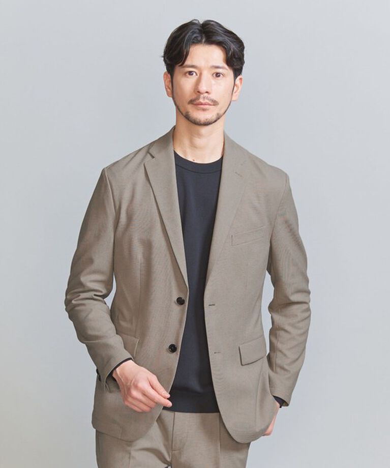 BEAUTY&YOUTH UNITED ARROWS「【WEB限定 WARDROBE SMART】ライト オックスフォード セットアップ/ジャケット＆イージーパンツ」|スーツ|