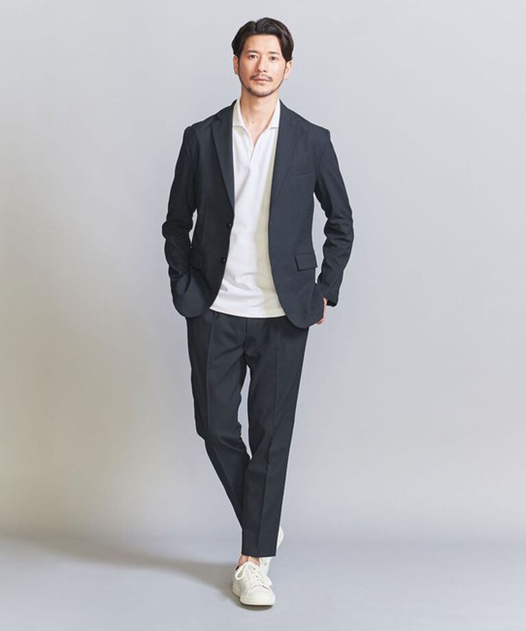 BEAUTY&YOUTH UNITED ARROWS「【WEB限定 WARDROBE SMART】ライト オックスフォード セットアップ/ジャケット＆イージーパンツ」|スーツ|