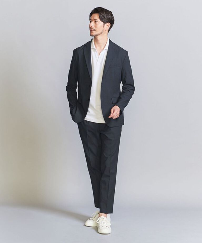 BEAUTY&YOUTH UNITED ARROWS「【WEB限定 WARDROBE SMART】ライト オックスフォード セットアップ/ジャケット＆イージーパンツ」|スーツ|