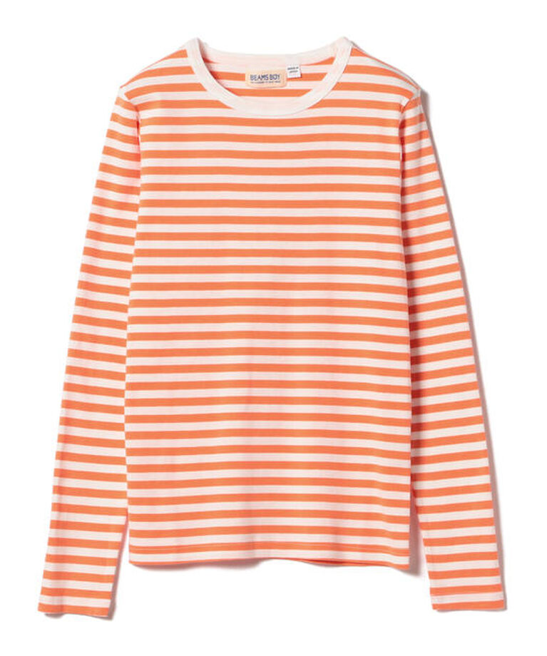 BEAMSBOY「BEAMS BOY / フライス 1cm ボーダー」|Tシャツ・カットソー|