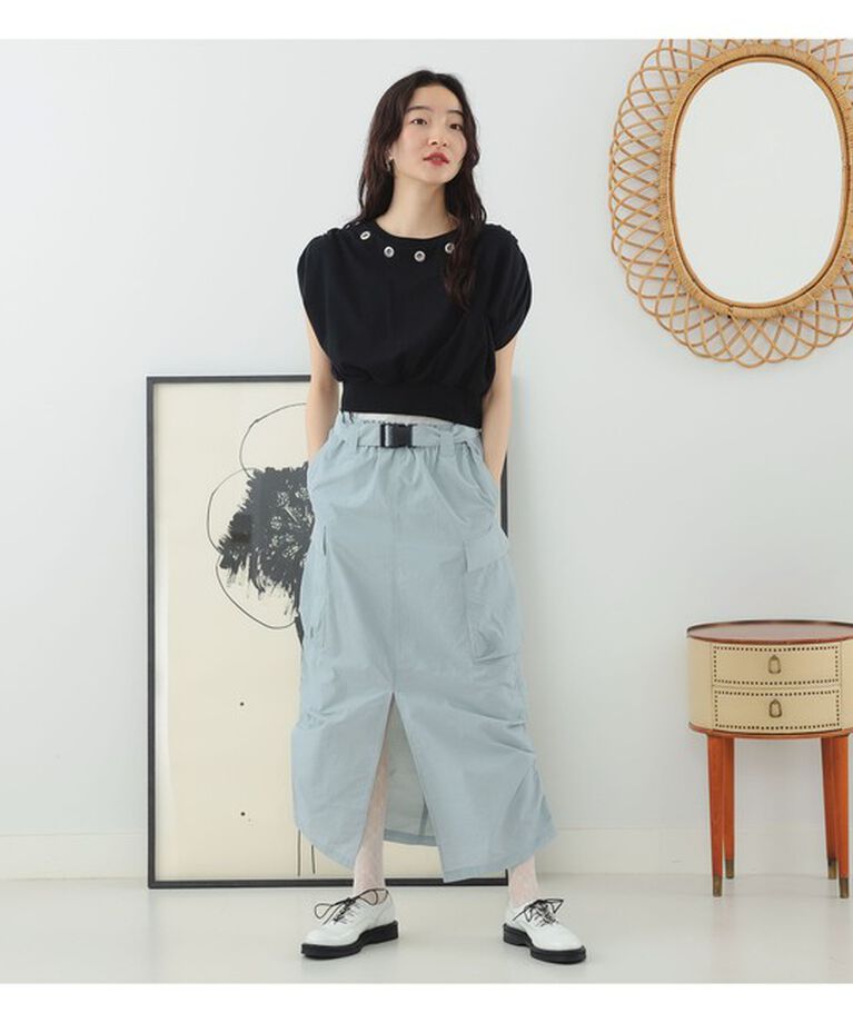 Ray BEAMS 「【WEB限定】I Hate Monday / flower lace ストッキング white」|タイツ・ストッキング|