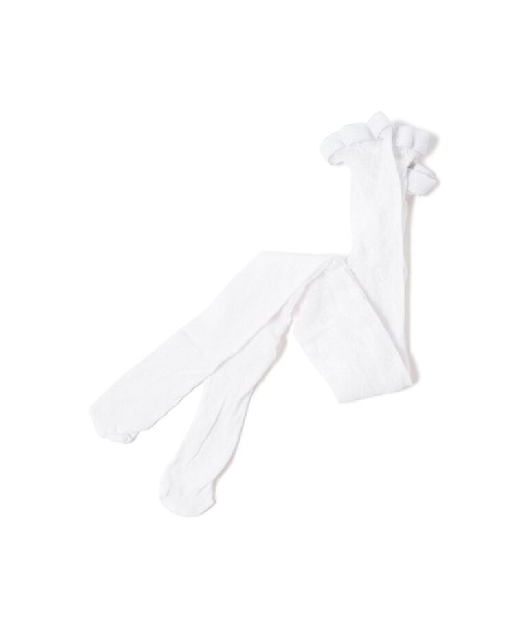 Ray BEAMS 「【WEB限定】I Hate Monday / flower lace ストッキング white」|タイツ・ストッキング|