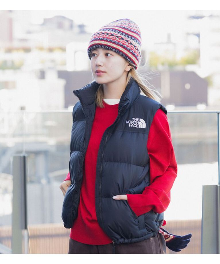 BEAMSBOY「THE NORTH FACE / Nuptse Vest」|ベスト・ジレ|BLACK