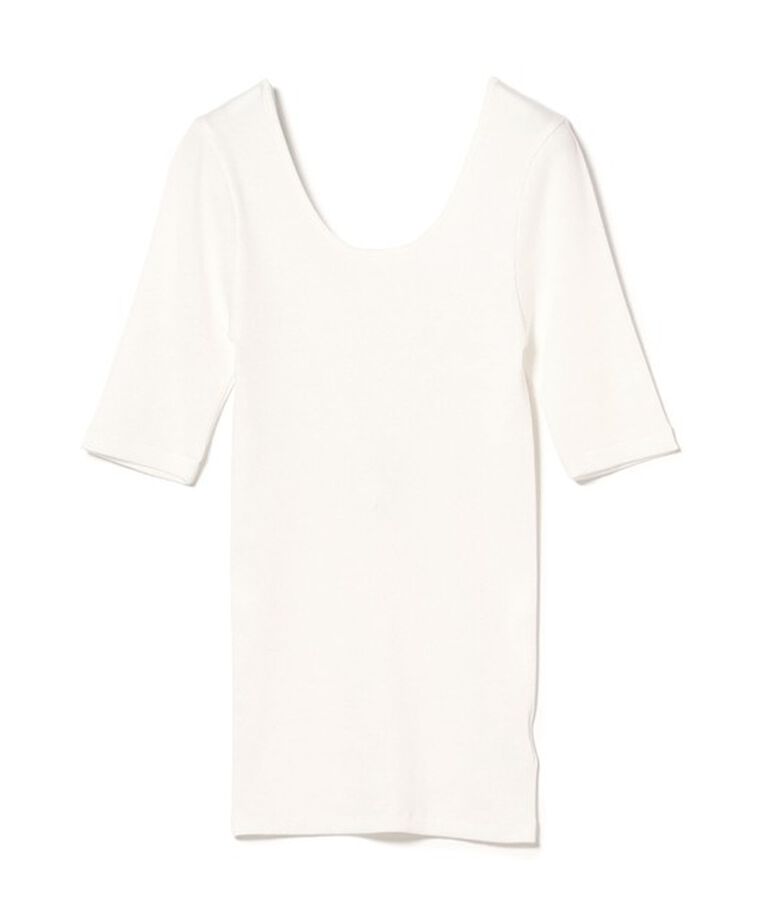 Demi-Luxe BEAMS 「丸胴 テレコ Tシャツ」|Tシャツ・カットソー|