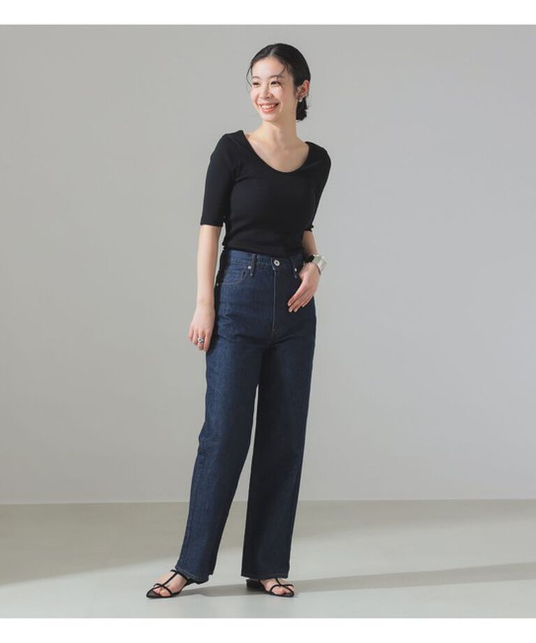 Demi-Luxe BEAMS 「丸胴 テレコ Tシャツ」|Tシャツ・カットソー|