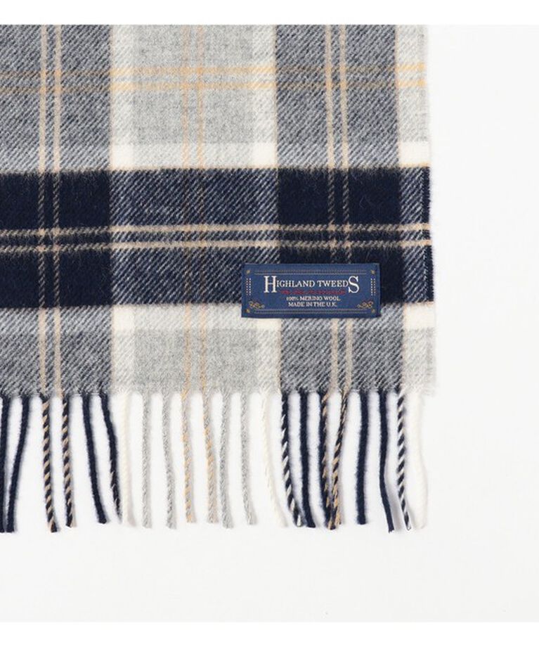 BEAMSBOY「HIGHLAND TWEEDS / チェック ストール 小」|マフラー|