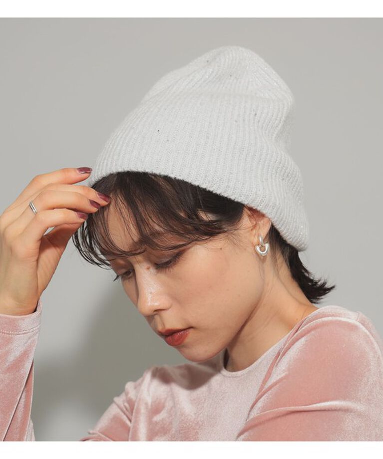 Ray BEAMS 「スパンコール ラメ ビーニー」|その他|