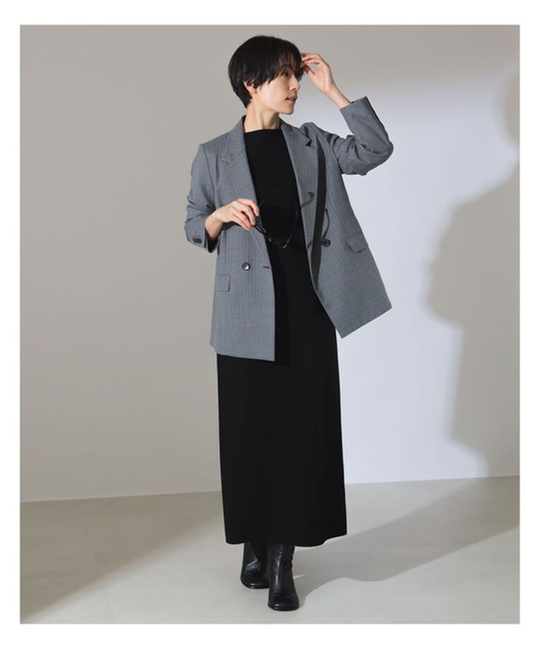 Demi-Luxe BEAMS 「2ボタン ダブルブレスト ジャケット」|テーラードジャケット|