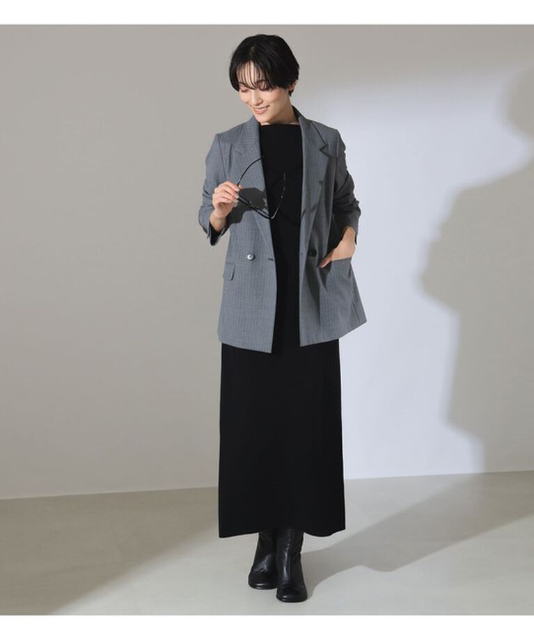 Demi-Luxe BEAMS 「2ボタン ダブルブレスト ジャケット」|テーラードジャケット|