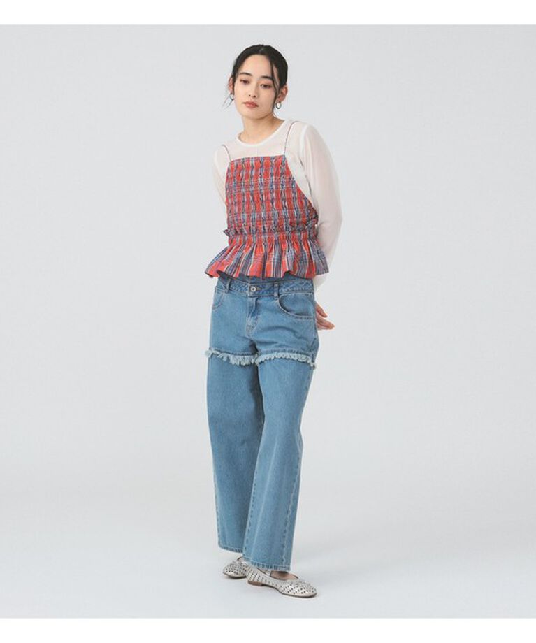 Ray BEAMS 「シアー センター シーム Tシャツ」|Tシャツ・カットソー|