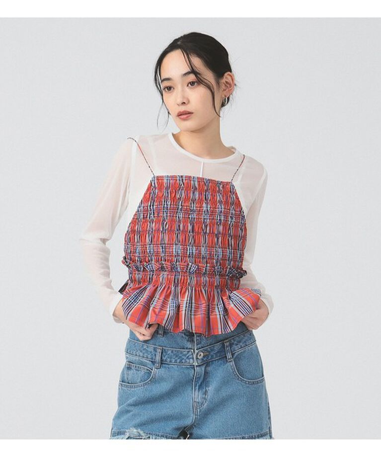 Ray BEAMS 「シアー センター シーム Tシャツ」|Tシャツ・カットソー|