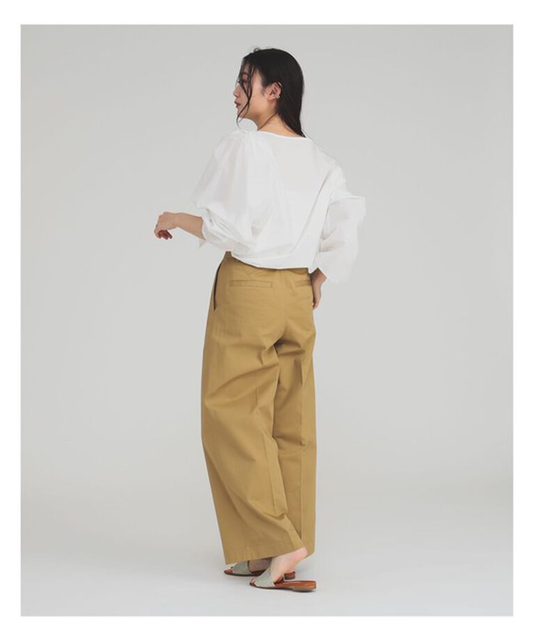 Demi-Luxe BEAMS 「ギャザー ショルダー ブラウス」|シャツ・ブラウス|