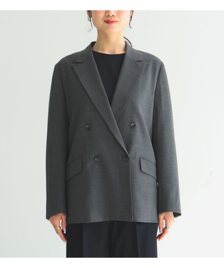 Demi-Luxe BEAMS 「Oggi × Demi-Luxe BEAMS / ボクシー テーラードジャケット」|ダッフルコート|