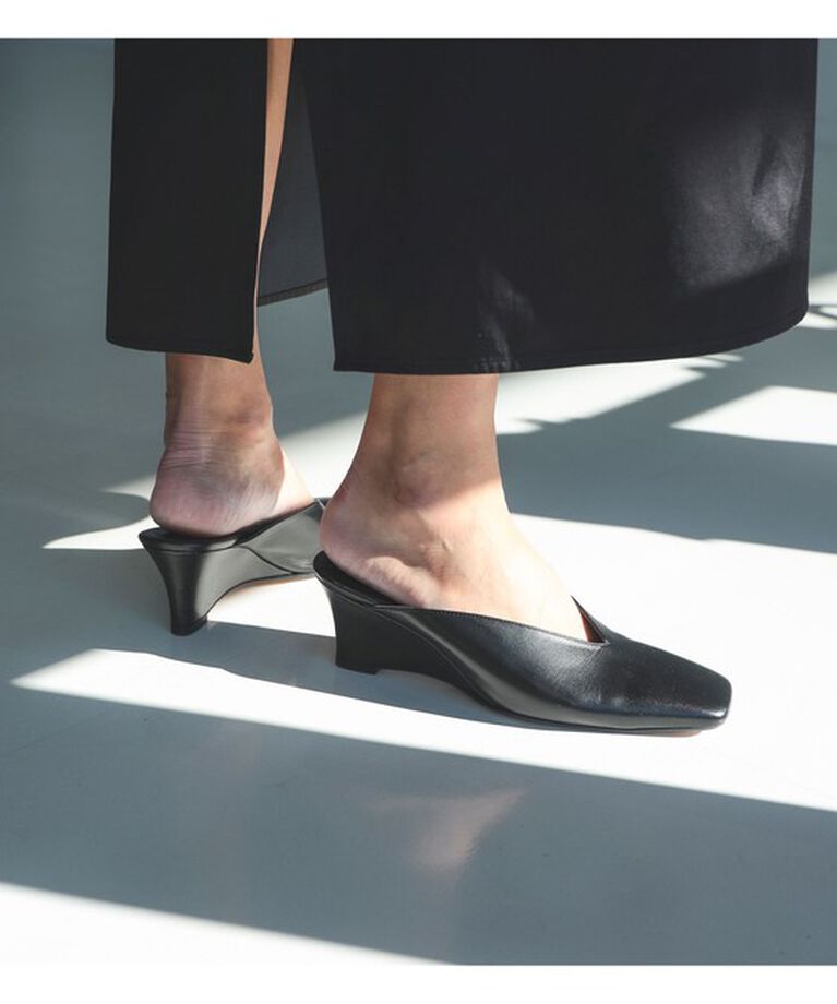 Demi-Luxe BEAMS 「レザーミュール .M」|パンプス|