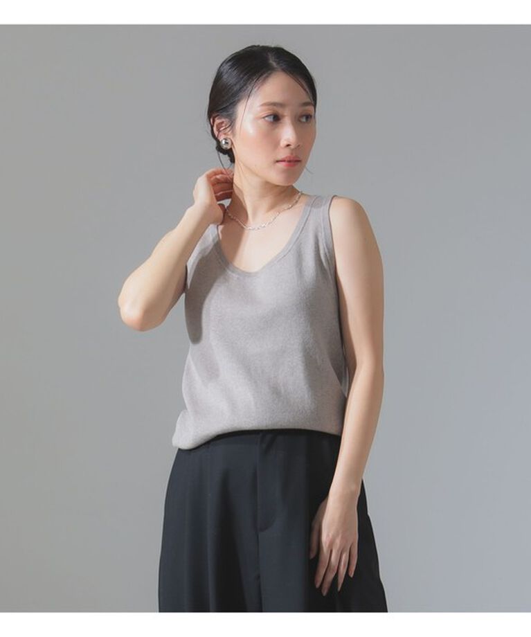Demi-Luxe BEAMS 「extreme cashmere / コットンカシミヤ タンクトップ」|ニット・セーター|
