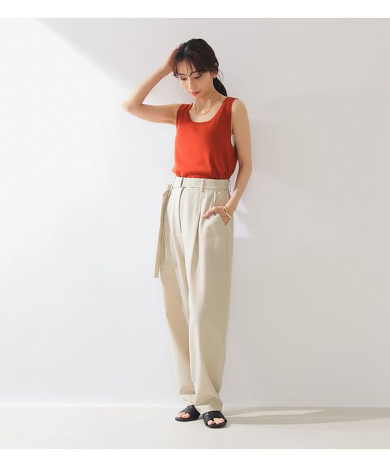 Demi-Luxe BEAMS 「extreme cashmere / コットンカシミヤ タンクトップ」|ニット・セーター|