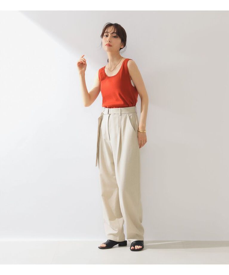 Demi-Luxe BEAMS 「extreme cashmere / コットンカシミヤ タンクトップ」|ニット・セーター|
