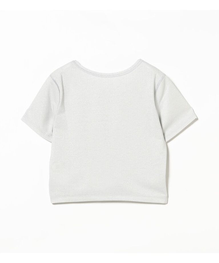 Ray BEAMS 「ラメ クロップド クルーネック Tシャツ」|Tシャツ・カットソー|