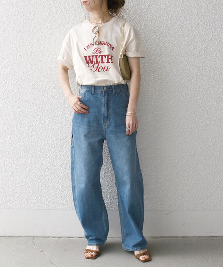 SHIPS any「SHIPS any:〈洗濯機可能〉ロゴ プリント TEE」|Tシャツ・カットソー|