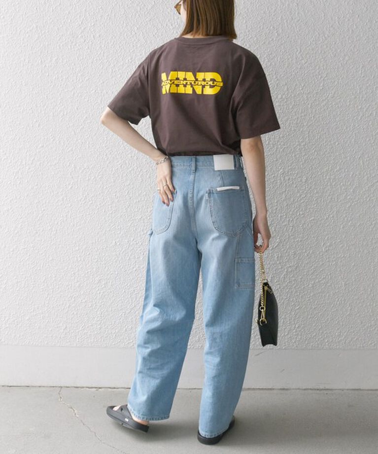 SHIPS any「SHIPS any:〈洗濯機可能〉ロゴ プリント TEE」|Tシャツ・カットソー|