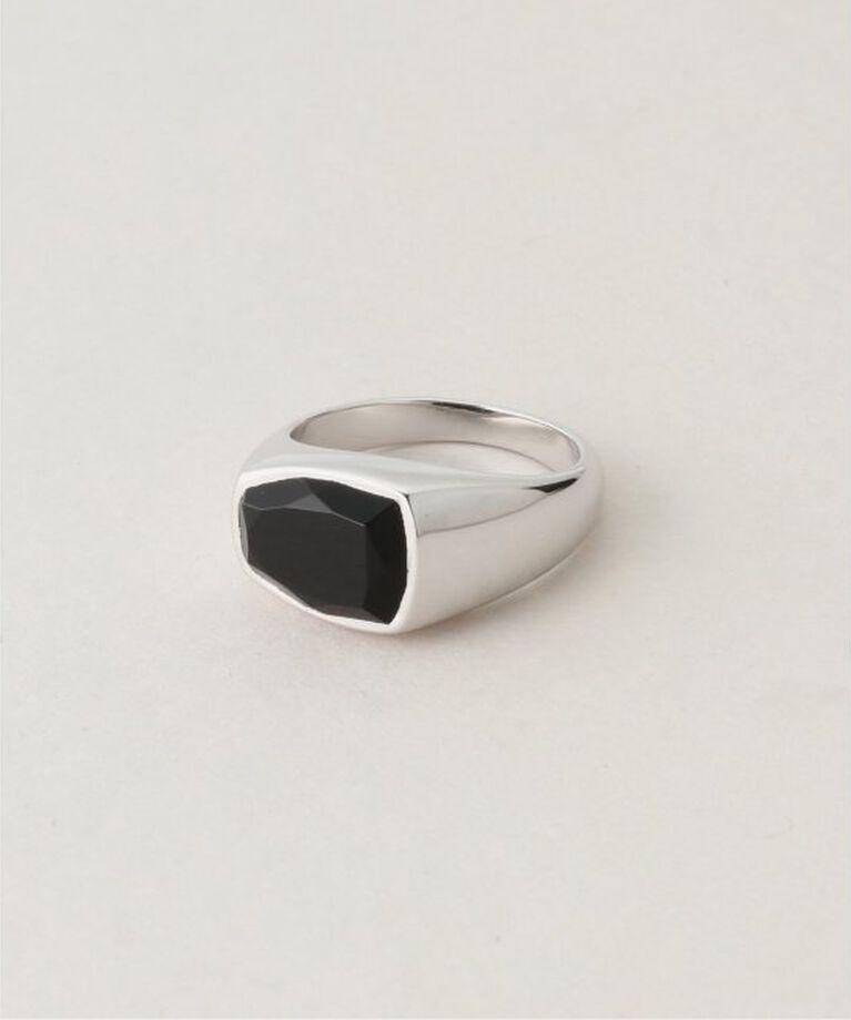 Plage「MARIHA / マリハ BLACK ONYX リング」|リング|シルバー