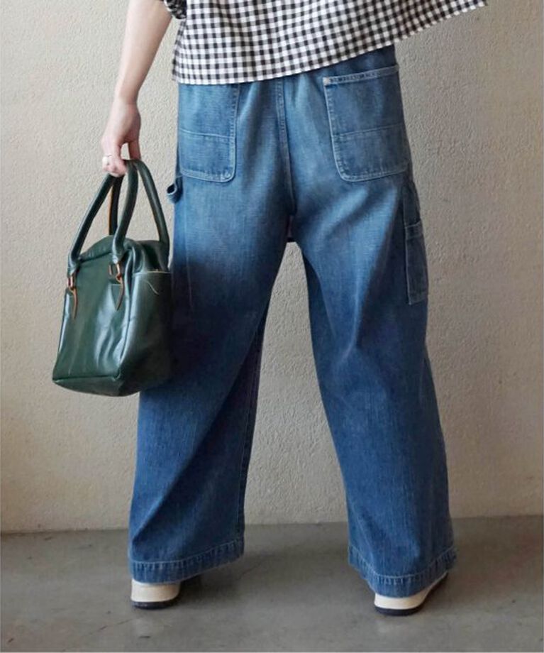 journal standard luxe「12OZデニム タックペインターパンツ」|デニム|