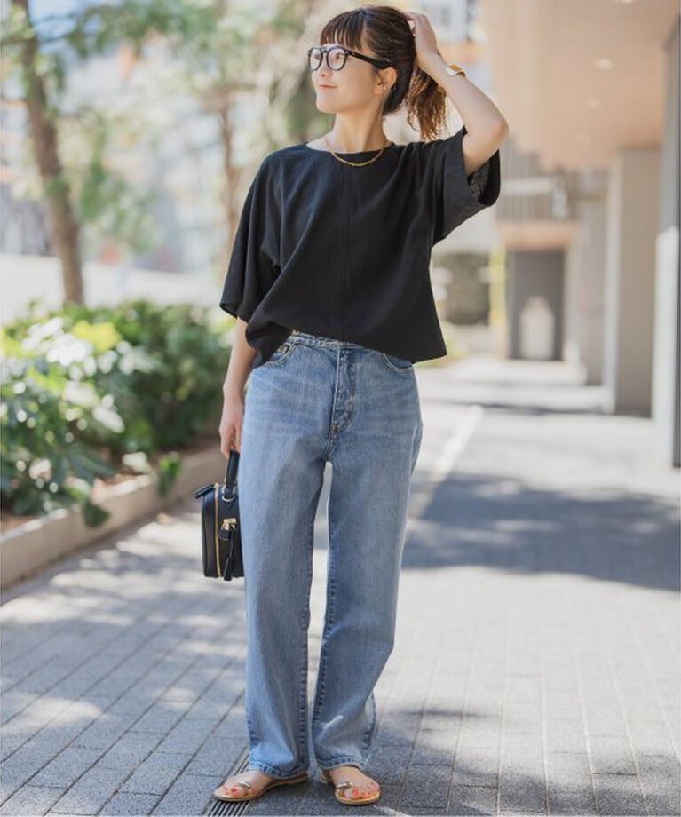 Spick and Span「ハイブリッドラミーTトップス」|シャツ・ブラウス|