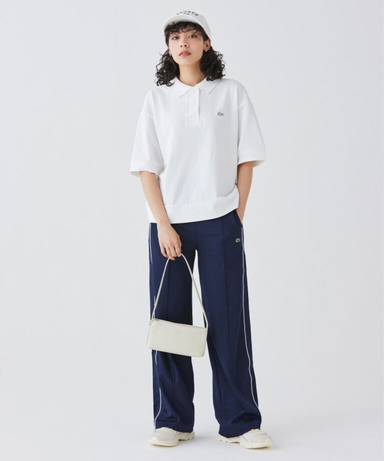 LACOSTE「刺繍入り6方キャップ」|キャップ・キャスケット|