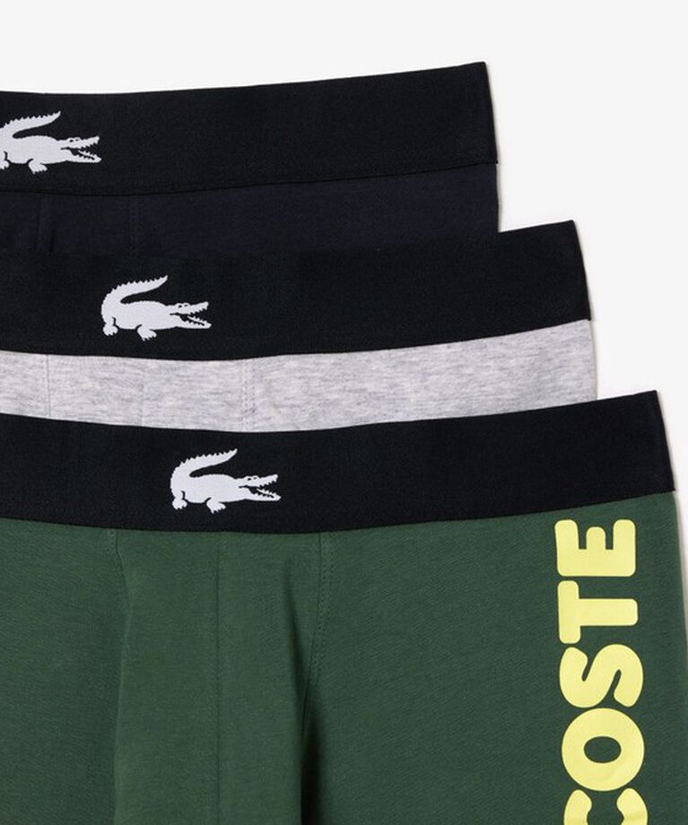 LACOSTE「マルチデザイン３パックトランクショーツ」|インナー|