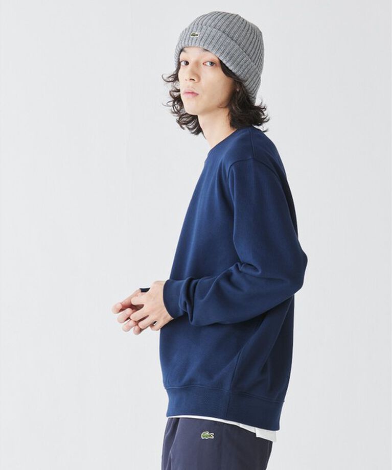 LACOSTE「ウールリブニットキャップ」|ニット帽|