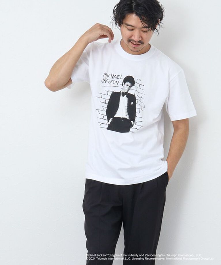 NOLLEY'S goodman「MICHAEL JACKSON PHOTO TEE by GOOD ROCK SPEED」|Tシャツ・カットソー|
