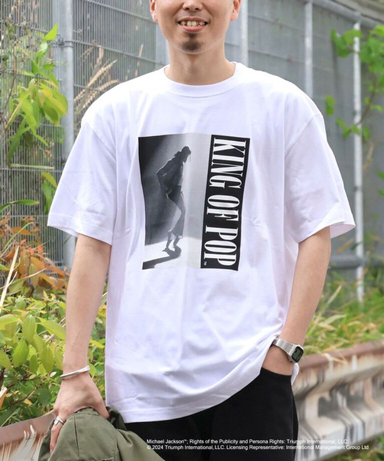 NOLLEY'S goodman「MICHAEL JACKSON PHOTO TEE by GOOD ROCK SPEED」|Tシャツ・カットソー|
