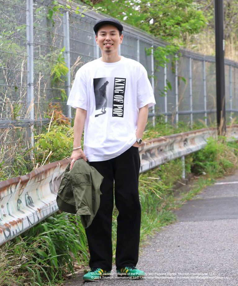 NOLLEY'S goodman「MICHAEL JACKSON PHOTO TEE by GOOD ROCK SPEED」|Tシャツ・カットソー|