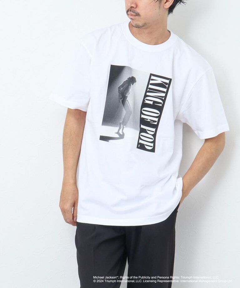 NOLLEY'S goodman「MICHAEL JACKSON PHOTO TEE by GOOD ROCK SPEED」|Tシャツ・カットソー|