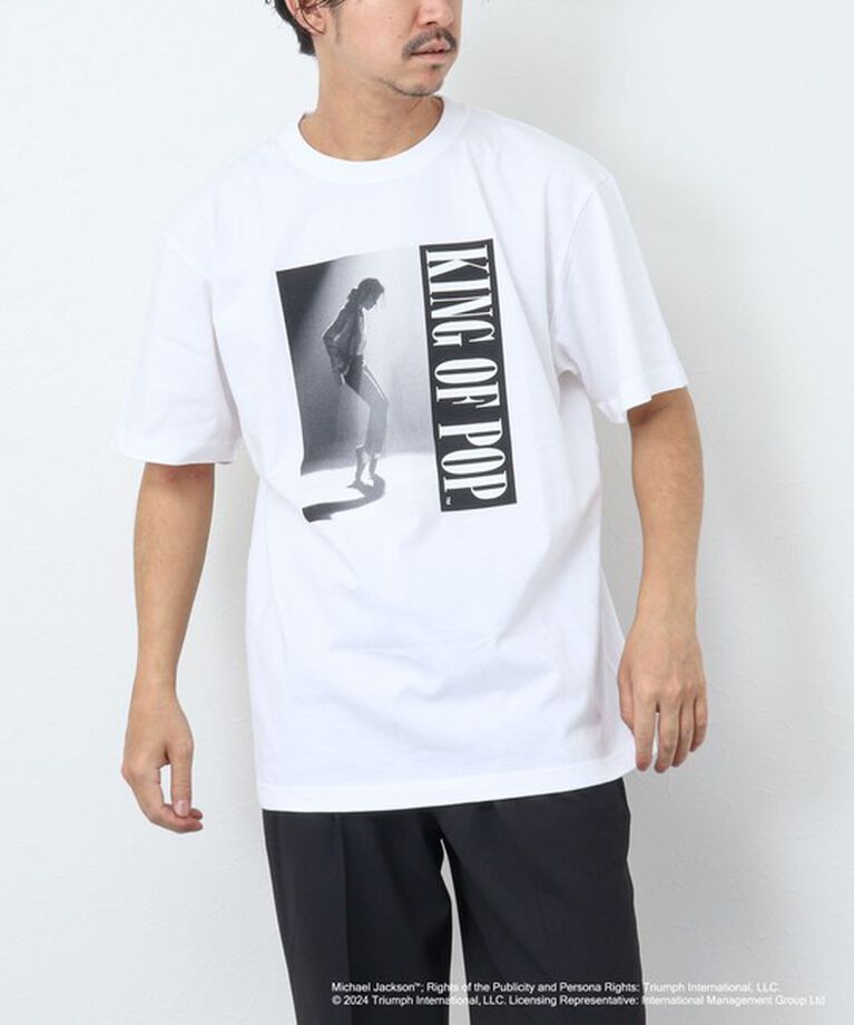 NOLLEY'S goodman「MICHAEL JACKSON PHOTO TEE by GOOD ROCK SPEED」|Tシャツ・カットソー|