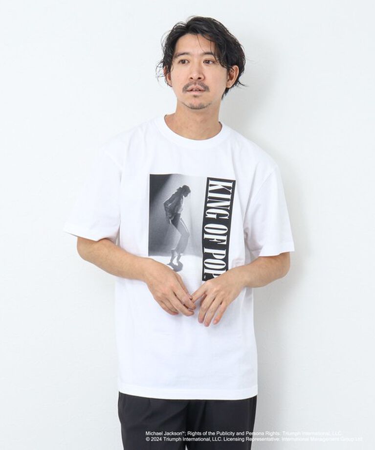 NOLLEY'S goodman「MICHAEL JACKSON PHOTO TEE by GOOD ROCK SPEED」|Tシャツ・カットソー|