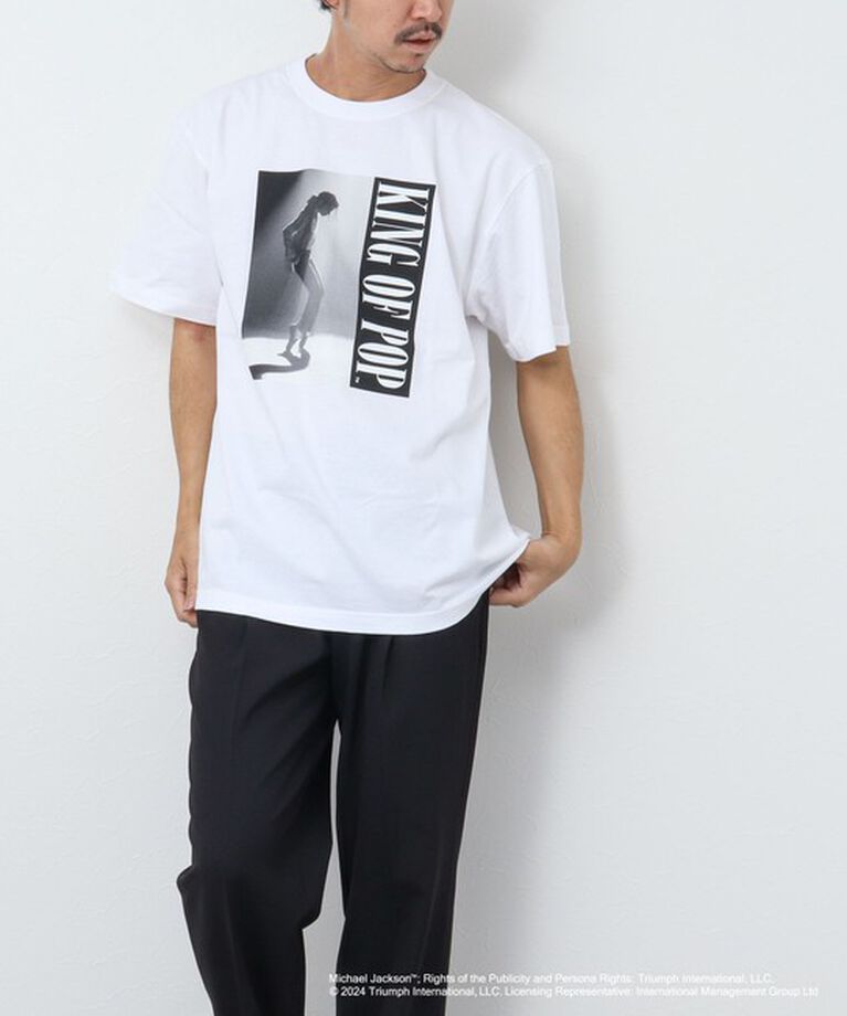 NOLLEY'S goodman「MICHAEL JACKSON PHOTO TEE by GOOD ROCK SPEED」|Tシャツ・カットソー|