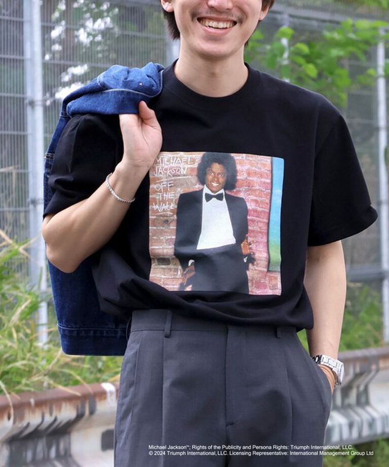 NOLLEY'S goodman「MICHAEL JACKSON PHOTO TEE by GOOD ROCK SPEED」|Tシャツ・カットソー|