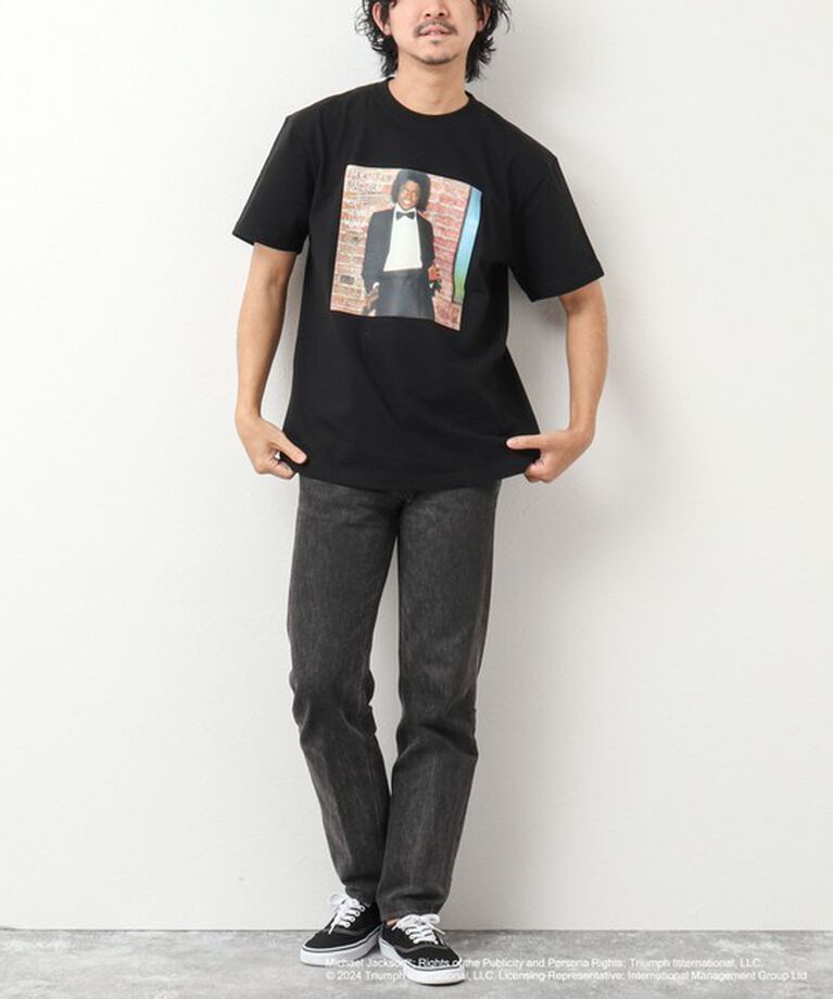 NOLLEY'S goodman「MICHAEL JACKSON PHOTO TEE by GOOD ROCK SPEED」|Tシャツ・カットソー|