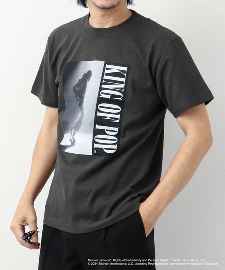 NOLLEY'S goodman「MICHAEL JACKSON PHOTO TEE by GOOD ROCK SPEED」|Tシャツ・カットソー|